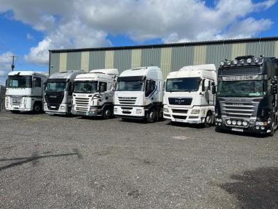 Selection of Trucks for Export Renault -Daf – Scania – Iveco